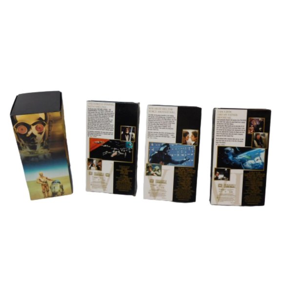 Star Wars Trilogy VHS 2000 Return Of The Jedi  A New Hope  Empire Strikes Back - Picture 3 of 9